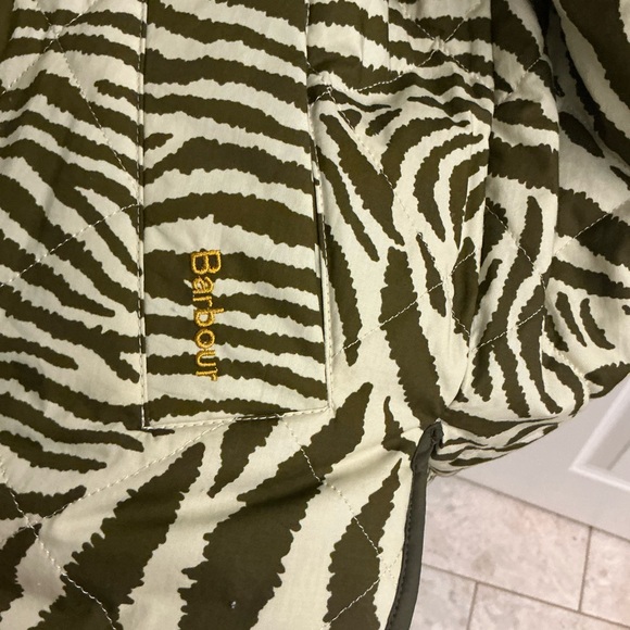 NWT Barbour x House of Hackney Gransden quilted jacket REVERSIBLE US 12 UK 16 - Picture 11 of 12